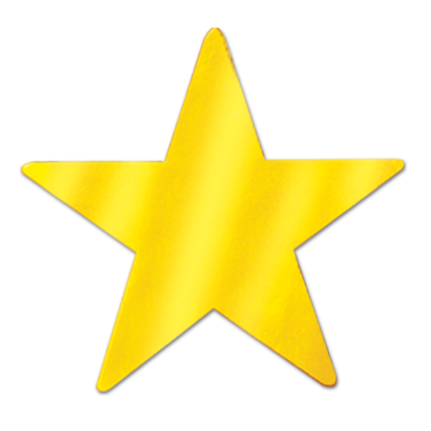 12 Pieces Metallic Star Cutouts - Hanging Decorations & Cut Out - at ...