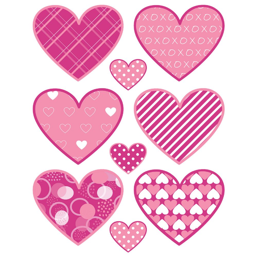12 Wholesale Valentine's Day Clings