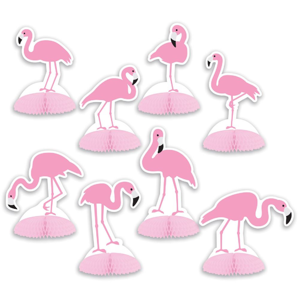 12 Wholesale Flamingo Mini Centerpieces