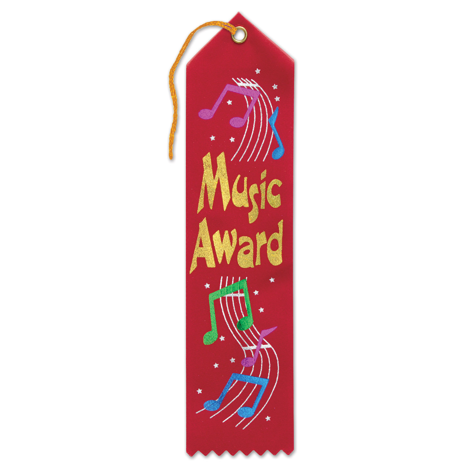 6 Pieces Music Award Ribbon - Bows & Ribbons