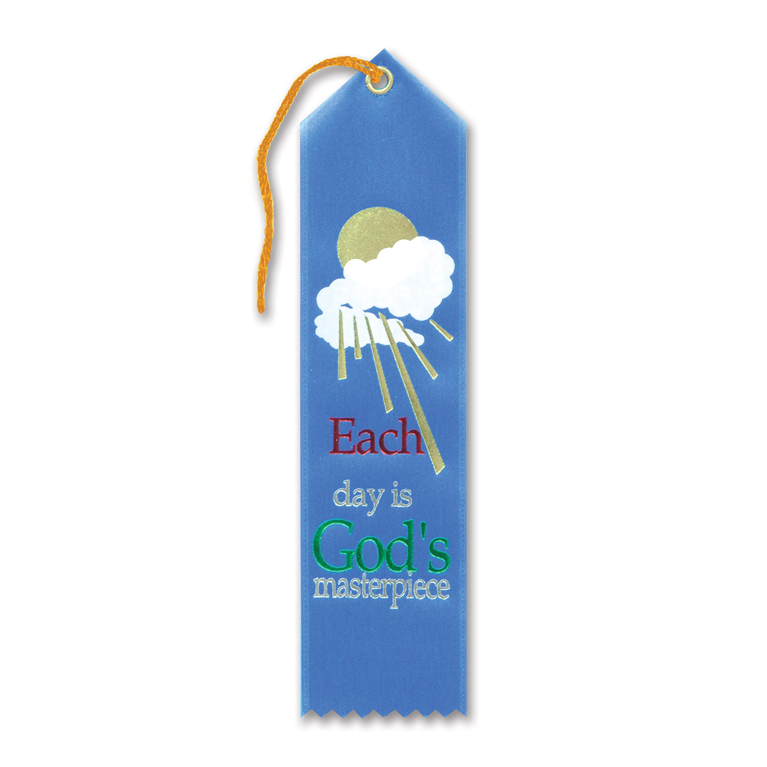 6 Pieces Each Day Is God's Masterpiece Ribbon - Bows & Ribbons
