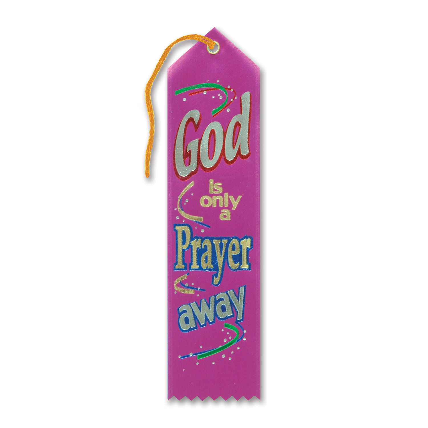 6 Pieces God Is Only A Prayer Away Ribbon - Bows & Ribbons
