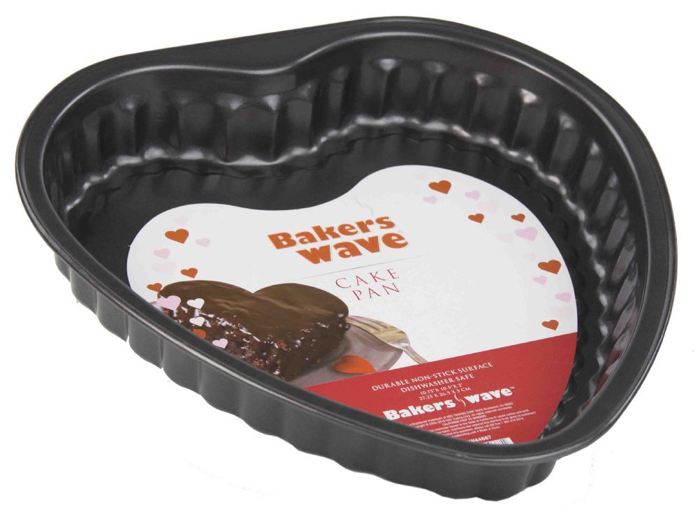 24 Pieces of Home Basics HearT-Shaped Cake Pan