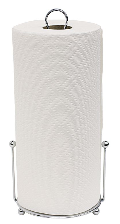 12 Pieces of Home Basics Wire Collection Paper Towel Holder, Chrome