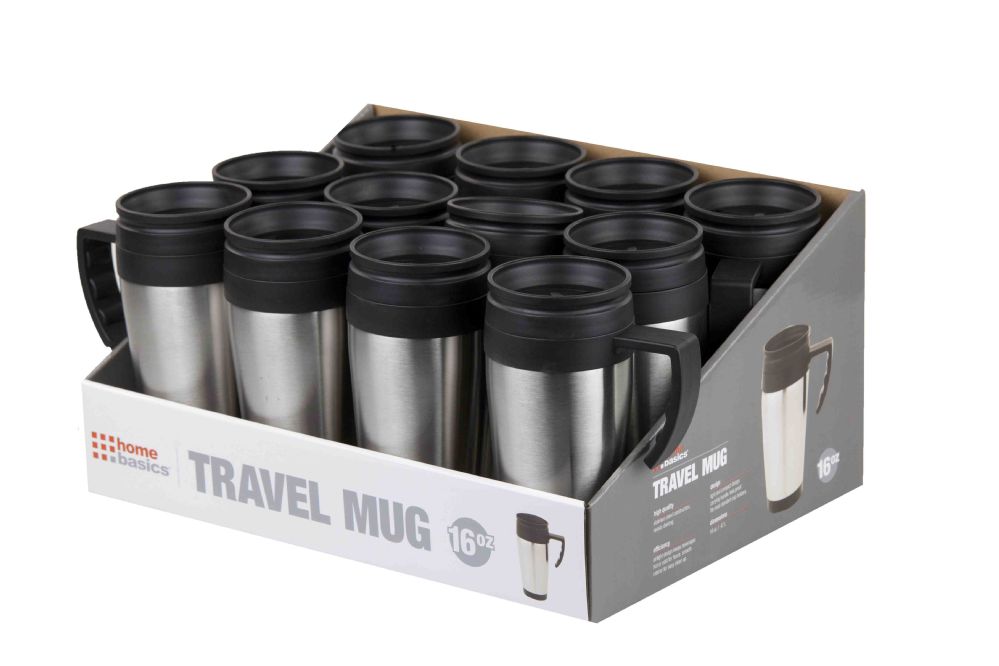 24 Pieces of Home Basics Stainless Steel Travel Mug