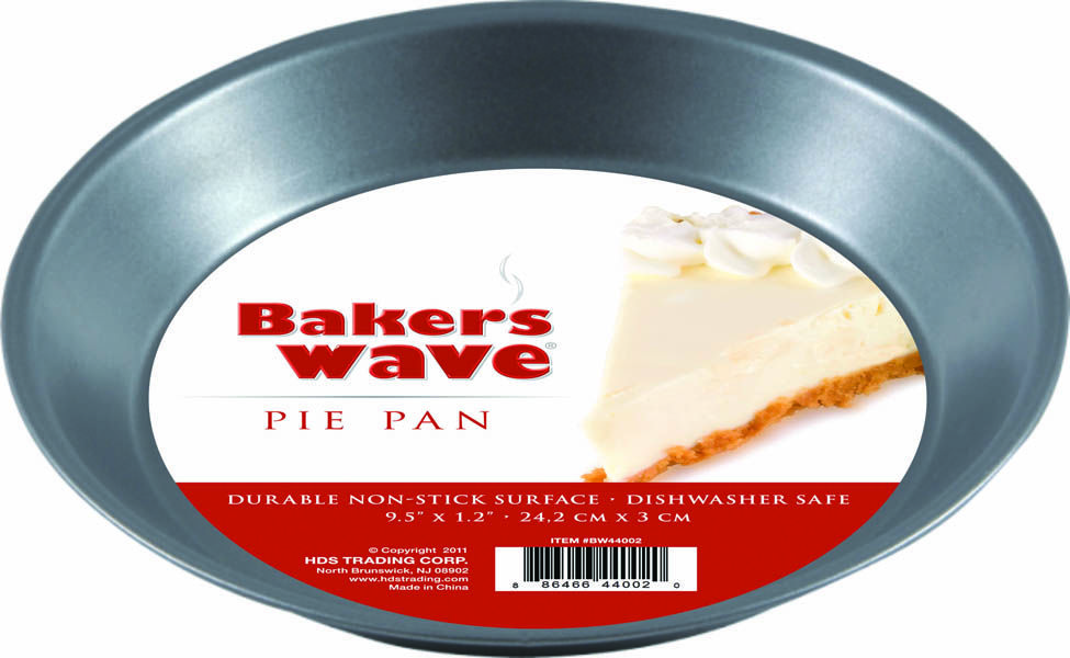 24 Wholesale Home Basics Non-Stick Pie Pan