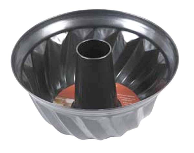 24 Wholesale Home Basics NoN Stick Fluted Cake Pan At   V428 Bw44013 