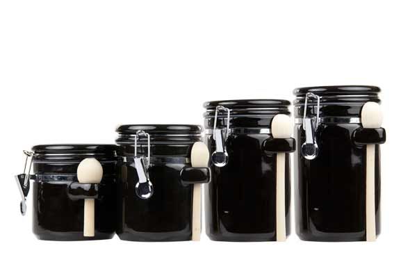 4-Piece Mason Jar Canister Set