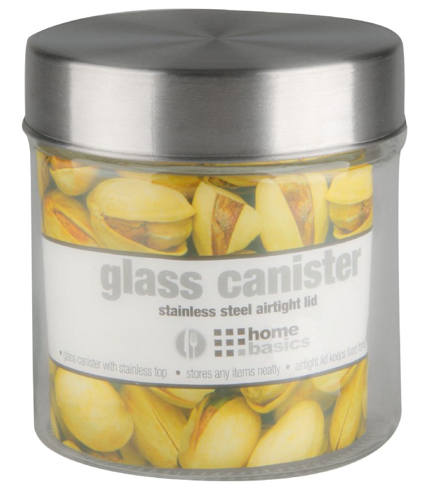 Glass Jar With Metal Lid Airtight & Odor Proof -for Kitchen