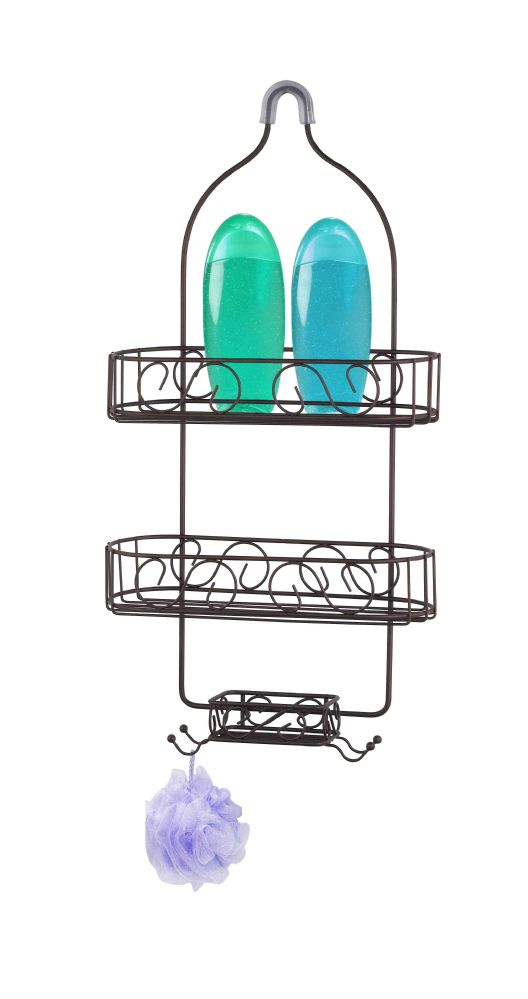 Home Basics Bronze Shower Caddy