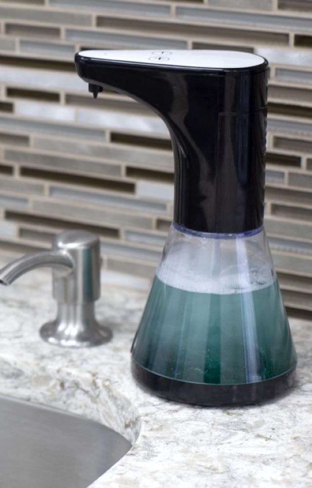 6 Pieces Home Basics 450 Ml. Automatic Compact Countertop Soap