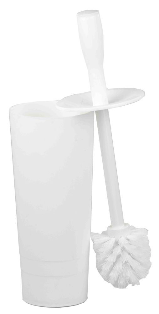 Home Basics Plastic Toilet Brush Holder 