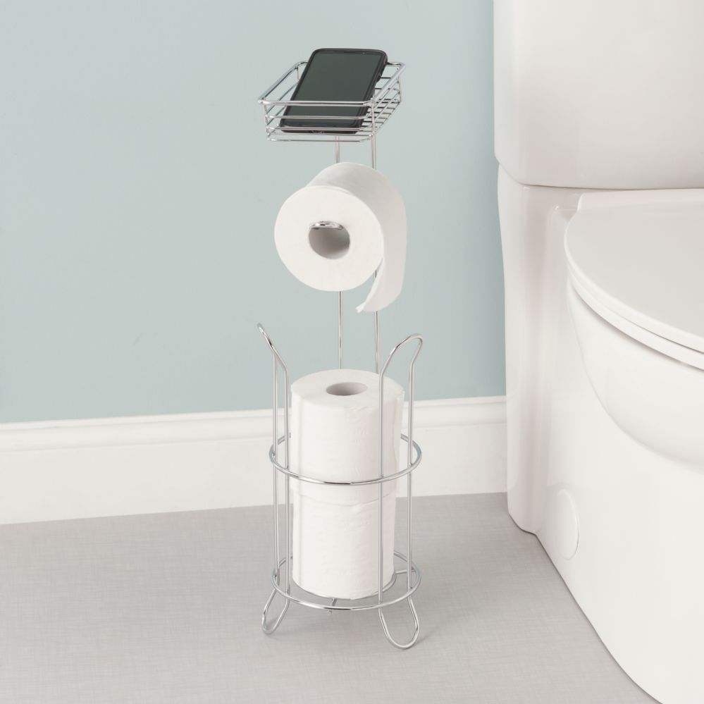 Buy wholesale Standing Toilet Paper Roll Holder Standing Bathroom