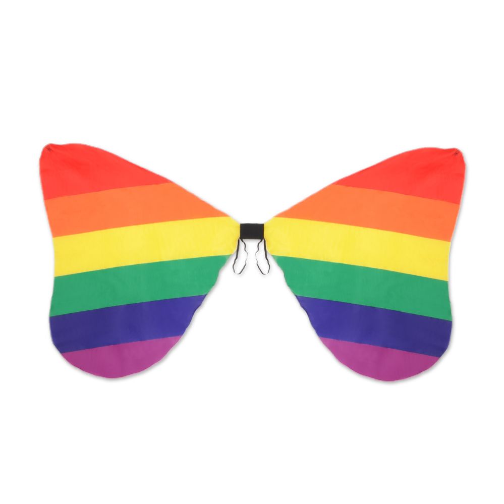 6 Pieces Fabric Rainbow Wings - Costumes & Accessories