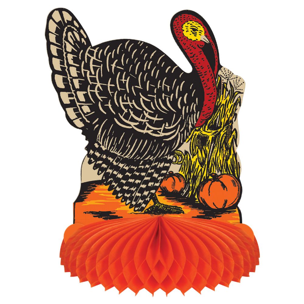 12 Wholesale Vintage Fall Harvest Turkey Centerpiece