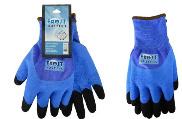 24 Pairs of Winter Work Gloves Blue In Size Xlarge
