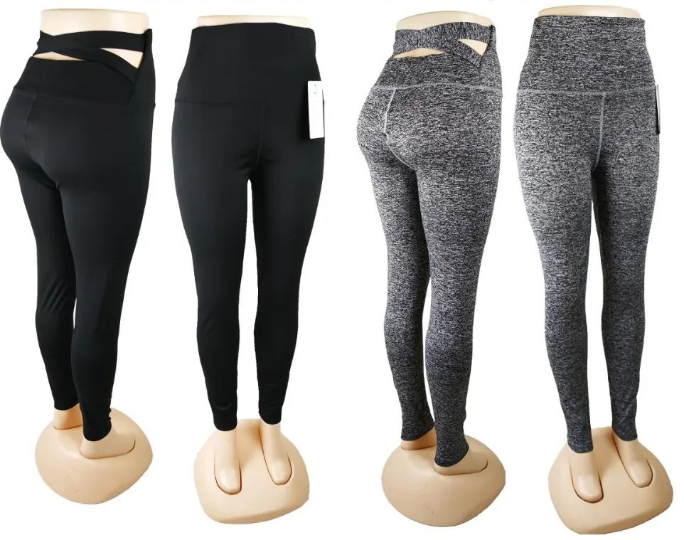 48 Wholesale Women Leggings Assorted Colors Size Assorted