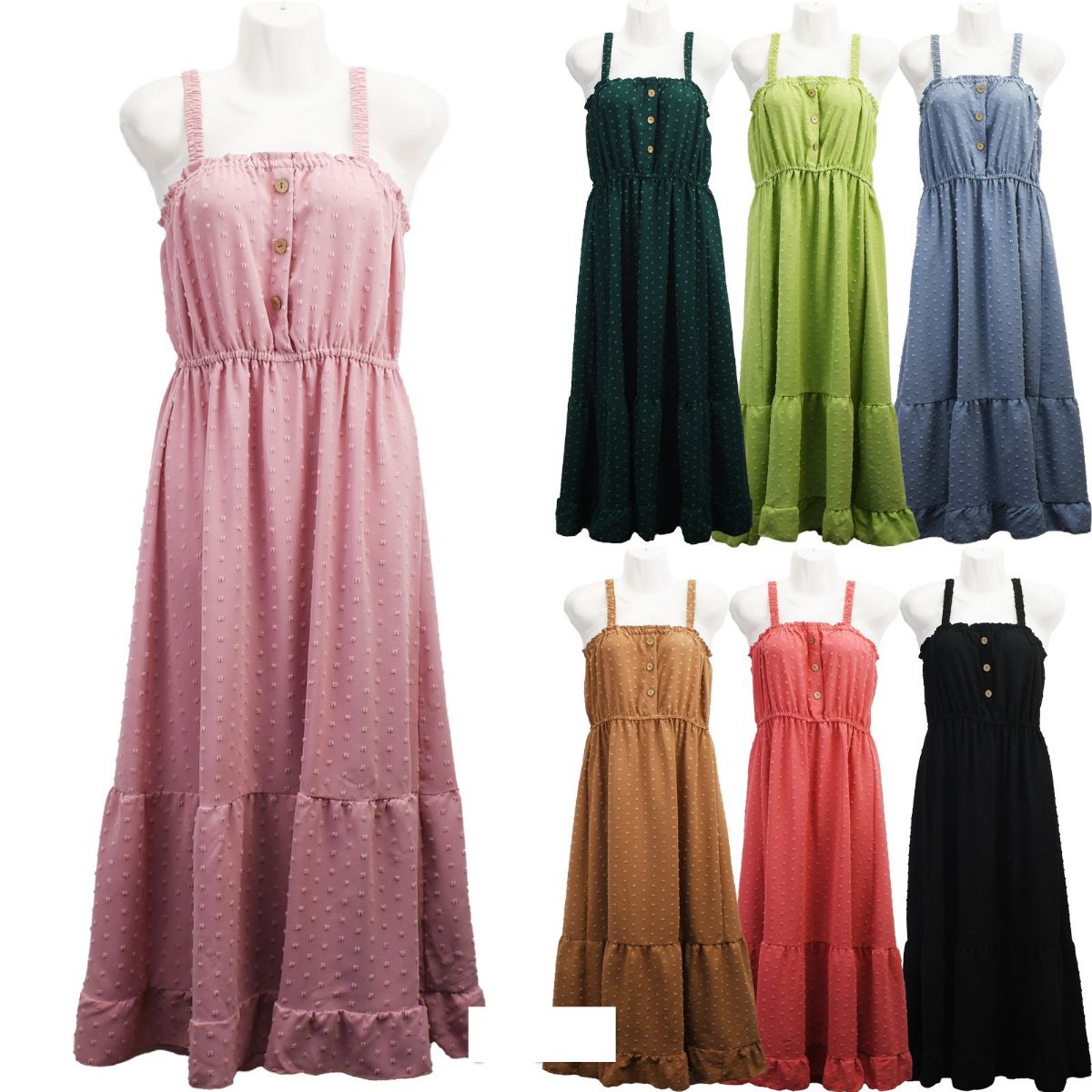 12 Pieces Women's Dress Short Sleeve Floral Print - X L - Womens Sundresses & Fashion