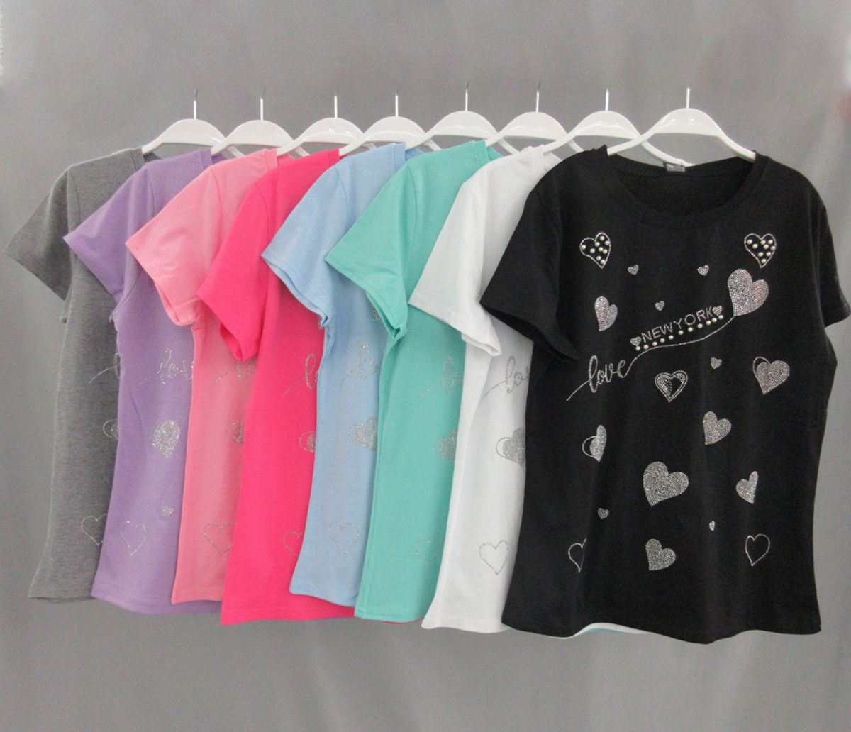 12 Pieces of Women's T-Shirt Graphic Tee L/xl