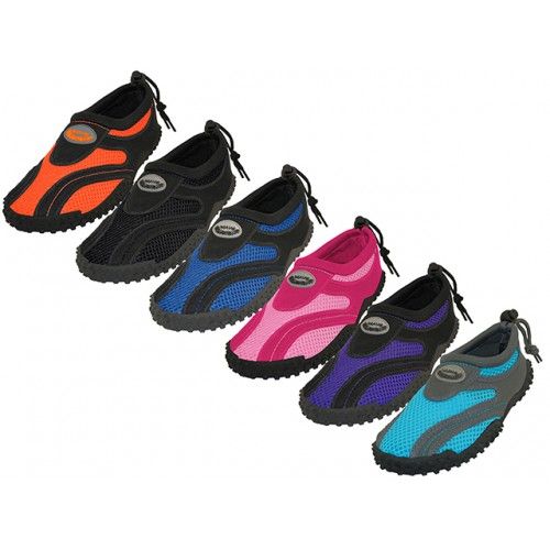 36 Pairs Women's "wave" Water Shoes Sizes 6-11 - Women's Aqua Socks