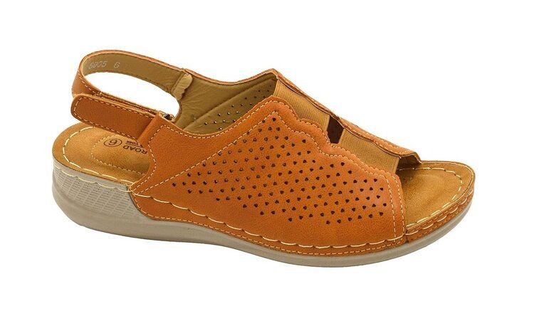 Wholesale Footwear Women Sandals, Ankle Sandals Fashion Summer Beach Sandals Open Toe Tan Color Size 6-11