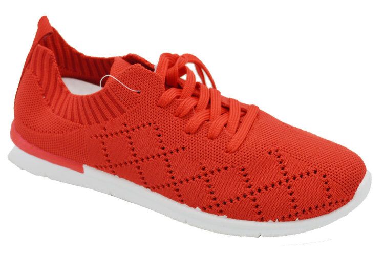 12 pairs Women Sneakers Red Size 6 - 10 Assorted - Women's Sneakers