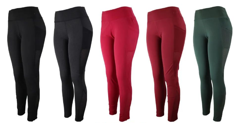 48 Wholesale Womens Leggings Long Pants Size Assorted
