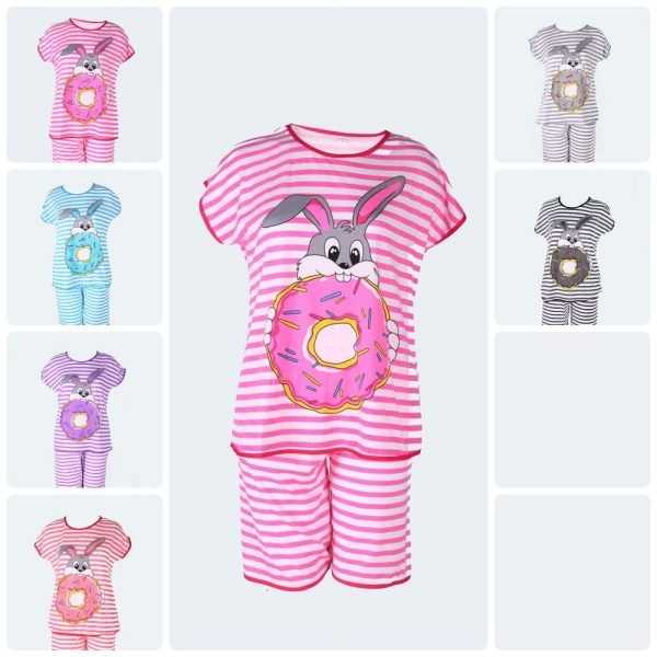 96 Pieces Womens Pajamas Set Assorted Colors Size Assorted - Women's Pajamas and Sleepwear