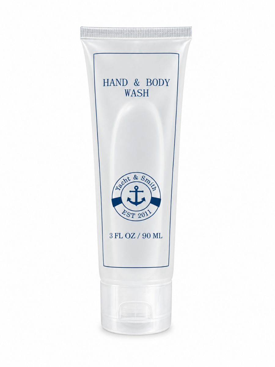 200 Pieces Yacht & Smith 2 In 1 Hand And Body Wash 3oz Bottle - Soap & Body Wash