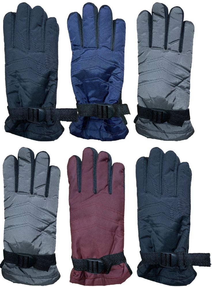 72 Wholesale Yacht & Smith Women's Winter Warm Waterproof Ski Gloves, One Size Fits All Bulk Buy