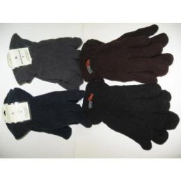 120 Pairs Mens Flecce Winter Gloves - Fleece Gloves