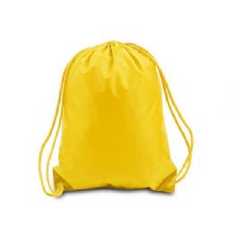 60 of Drawstring Backpack - Golden Yellow