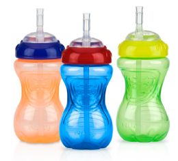 48 pieces Nuby FlexI-Straw Cup, 10 oz - Baby Accessories