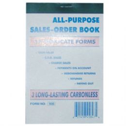 120 Units of Duplicate Sales Book 33 Sheet (120/cs) - Sales Order Book