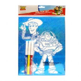 48 Pieces Foil Fun Set Toy Story - Licensed School Supplies