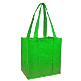 100 Wholesale Shopping Bag Lime Green