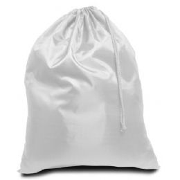96 Pieces Drawstring Laundry Bag - White - Laundry  Supplies