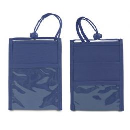 200 Pieces Badge Holder In Navy - ID Holders
