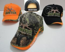 72 Pieces Hunter HaT--Live To Hunt.hunt To Live [target Shadow] - Hunting Caps