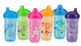 36 Wholesale Nuby 2pk Insulated Hard Spout No Spill Cup,  9oz