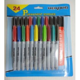 48 Wholesale 24 Pack Markers
