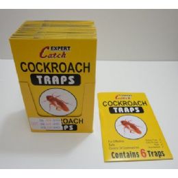 144 Pieces 6pk Cockroach Trap - Pest Control