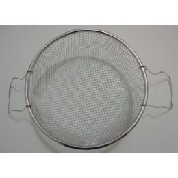 100 Pieces 8.5" Round Metal Strainer With Two Handles [deep Fryer Basket] - Strainers & Funnels