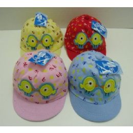 Printed Baby Ball Cap With Duckies