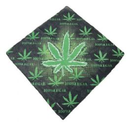 120 Pieces BandanA- Legal Marijuana - Bandanas