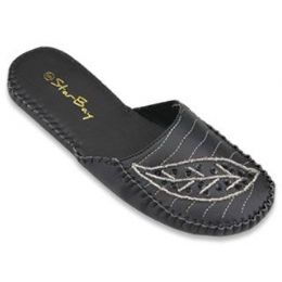 48 Wholesale Ladies' Moccasin Slipper