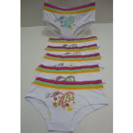 48 Pieces Ladies PantieS-Miss [rainbow Striped Waistband] - Womens Panties & Underwear