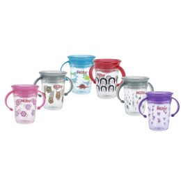 24 pieces Nuby 2-Handle Printed 360 Wonder Cup - Baby Accessories