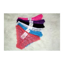 120 Wholesale Ladies Lace Panty