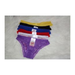 120 Pieces Ladies Lace Panty - Womens Panties & Underwear